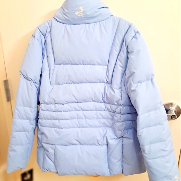 NWT Misty Harbor Skiing All Weather Down Puffer Jacket in  Icicle Blue Size XL - Picture 13 of 16
